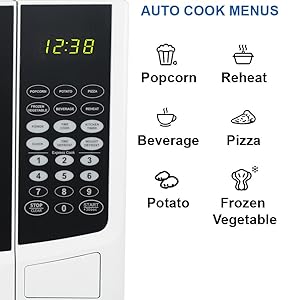 auto cook menu MW9255W