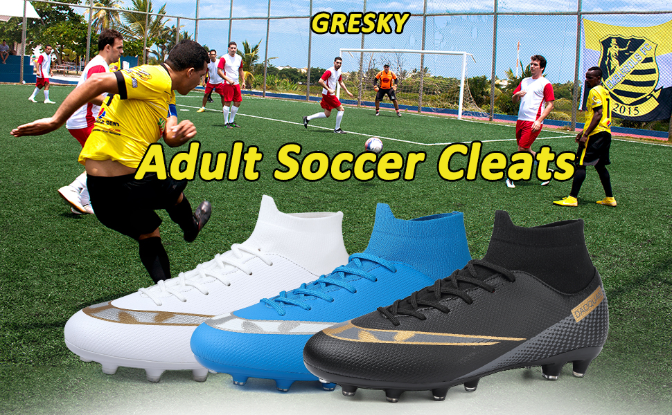 GRESKY Soccer Cleats Mens Women Soccer