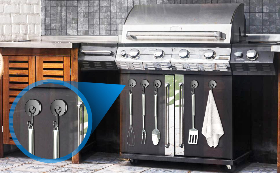 Hooks 110 LBS Heavy Duty Neodymium Hook, Strong Swivel