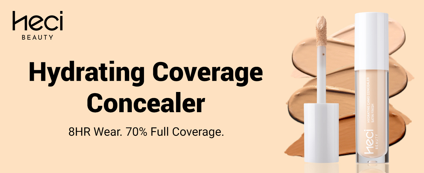All-Day Lock Liquid Concealer Makeup, Oil-Control and Transfer-Resistant