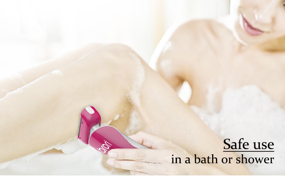 electric razor for women - red 2