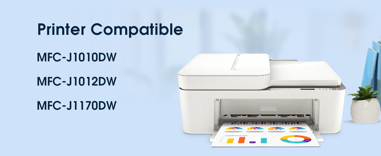 Clorisun LC401XL Ink Cartridges Compatible for Brother