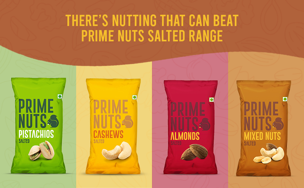 Prime Nuts Salted Peanuts High in Protein & Antioxidants Rich in