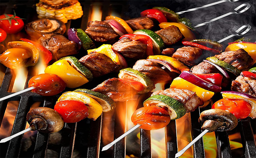 bbq skewers stainless steel