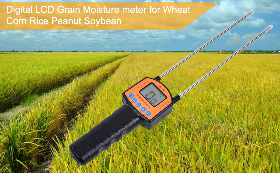 Moisture Meters, Moisture Meter Digital Grain Moisture