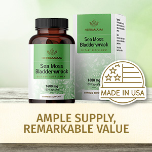 Herbamama Sea Moss & Bladderwrack 100 Capsules