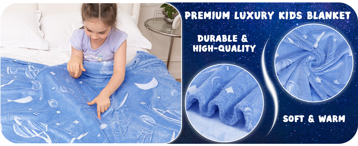 glow in the dark blanket