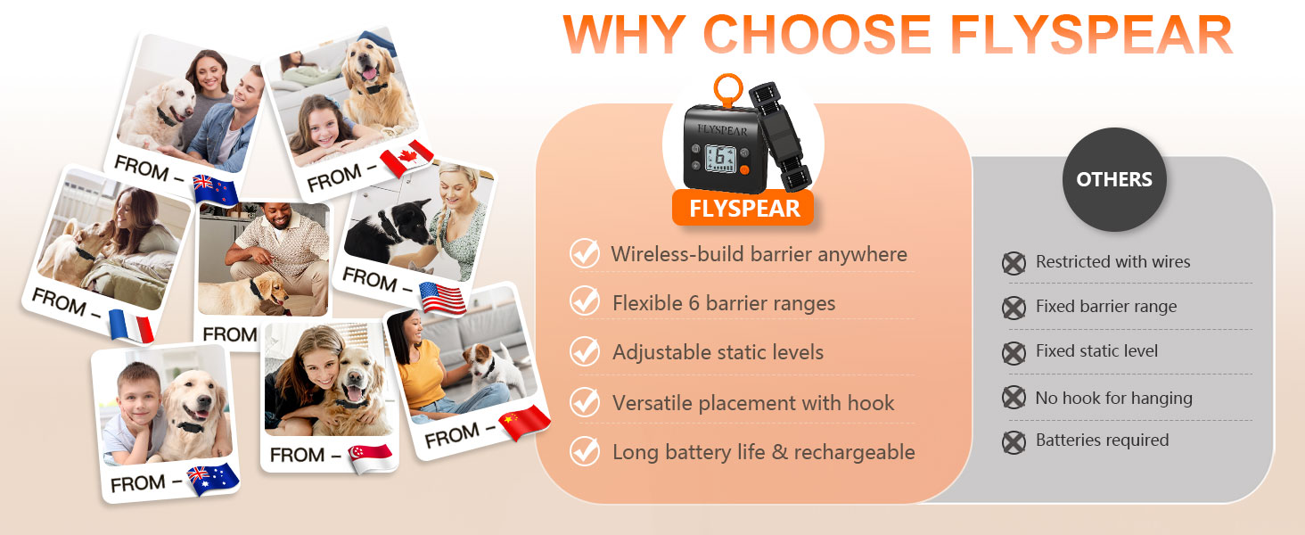 wireless pet barrier dog home indoor