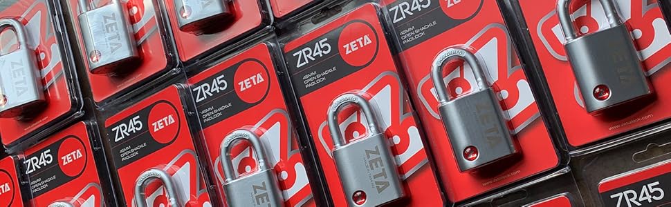 ZETA ZR45 High Security 6-Pin Dimple Slider with Sidebar Cut
