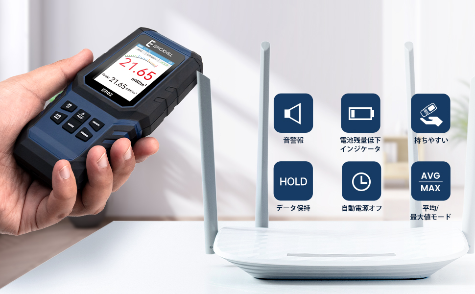 超特価 エスコ 電磁波測定器 EA703G-1 yes-netzwerk.de