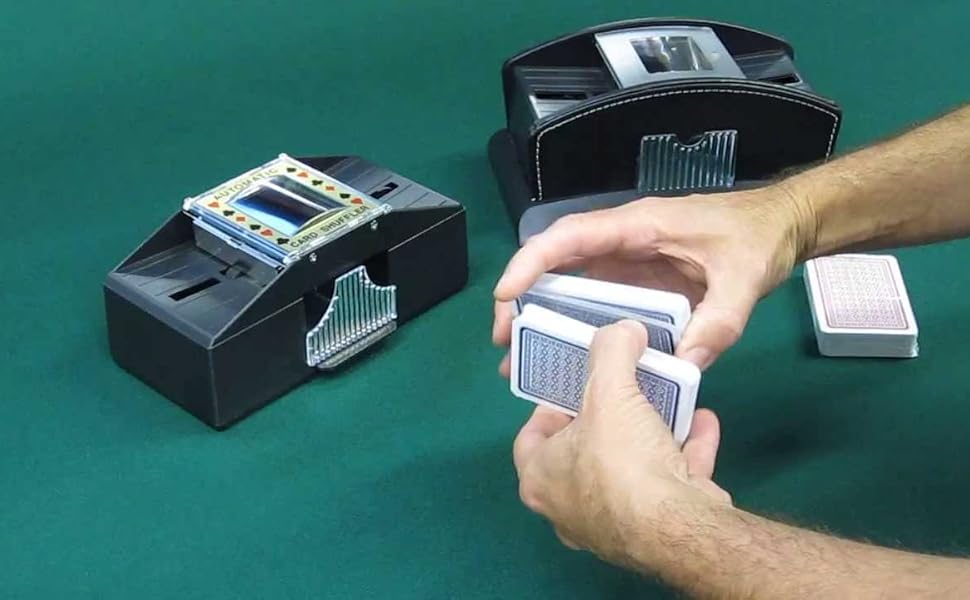 Buy BEBO CREATIONS Card Shuffler for Playing 2 Decks Playing Cards