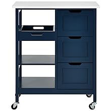 Kitchen Island Cart with Storage
