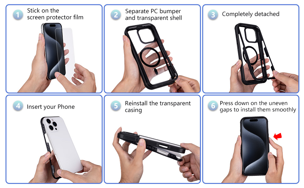 iPhone 15 promax case clear