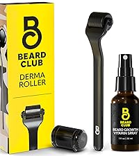derma roller and vitamin spray