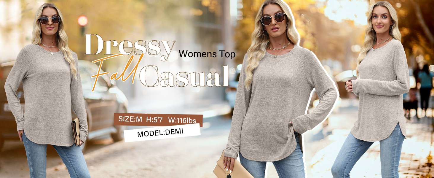 Womens Fall Fashion 2025 Long Sleeve Fashion Clothing Trendy Pullover Sweaters
