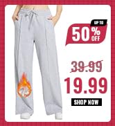 fleece lined sweatpants