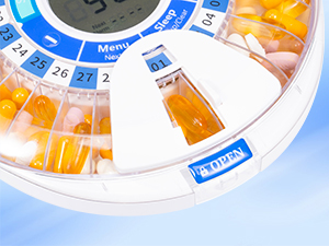 electronic pill dispenser