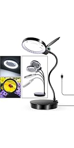 Magnifying glass with Light 