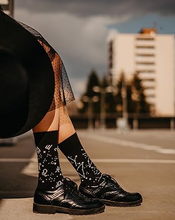 hohe Socken lange Herren Damen Socken Unisex Baumwolle Lustige Männer bunt für Damen für mit Motiv