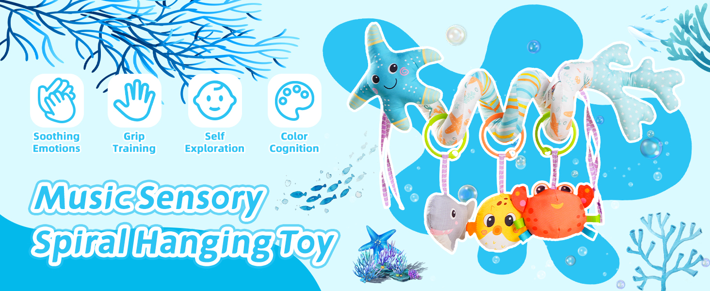 carseat toys for toddlers infants 0-6 months hanging carseat toys for infants carseat toy for baby