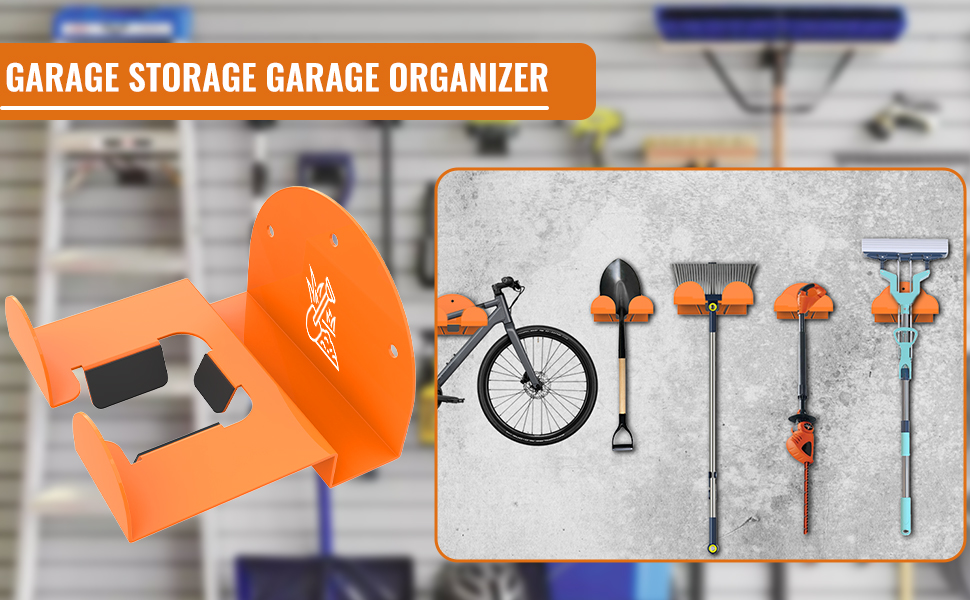 Garage Organizer & Garden Tool Hanger