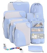 兎仔 éloge the Travel kit Amazon.com: 8 Set Packing Cubes for Travel, Gifts for Women
