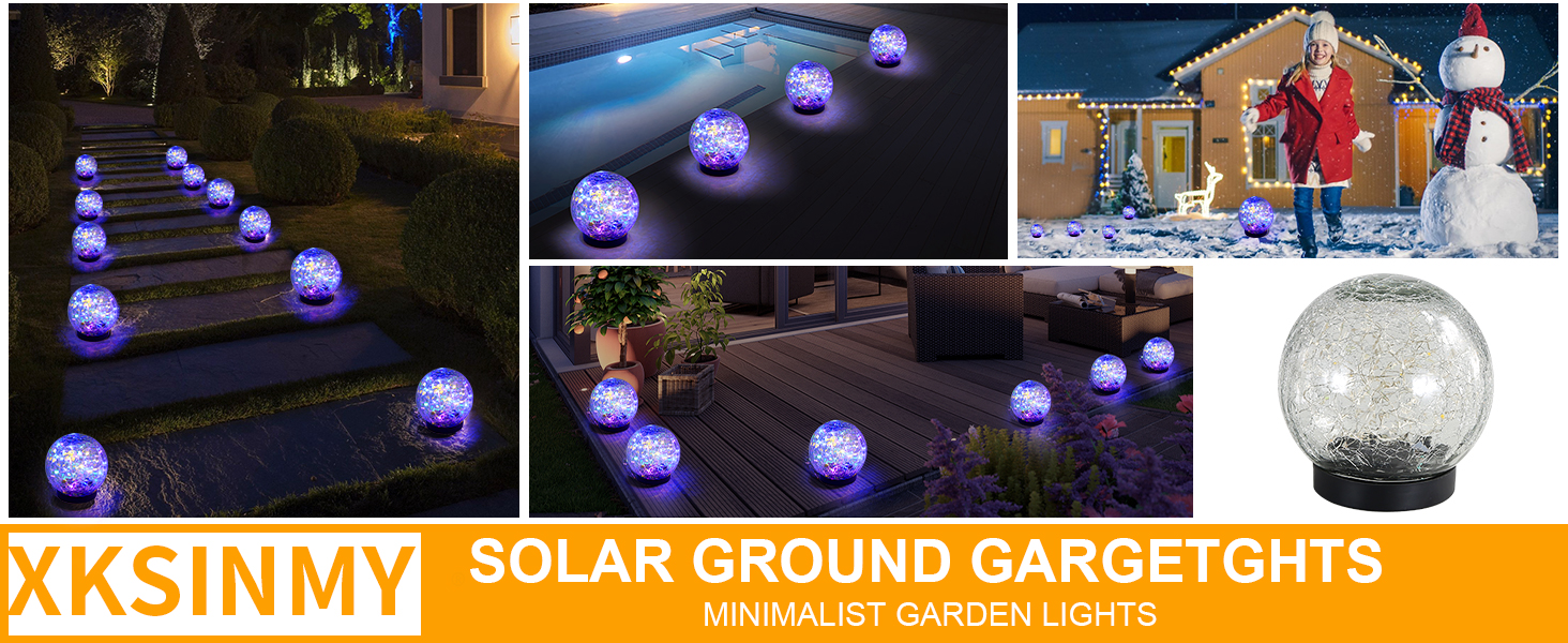 Solar Balls for Garden