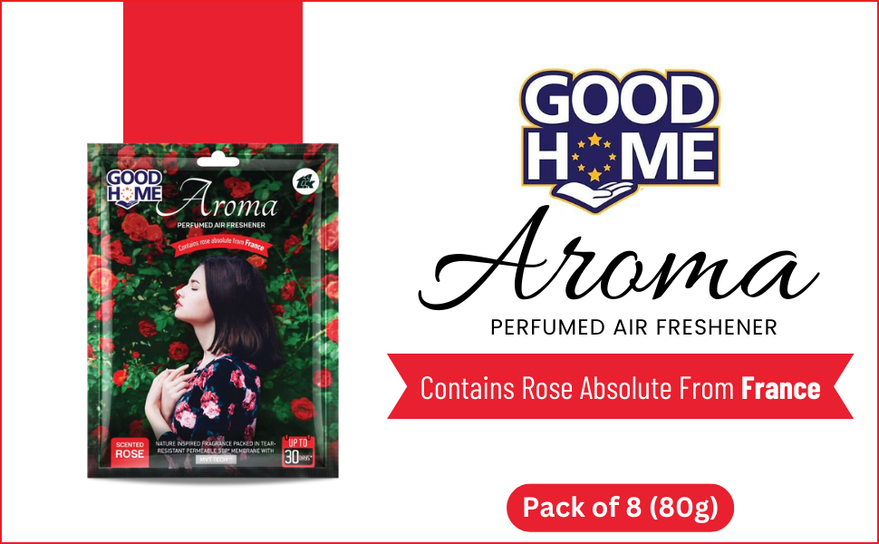 Good Home Aroma Perfumed Air Freshener Rose Fragrance For Bathroom