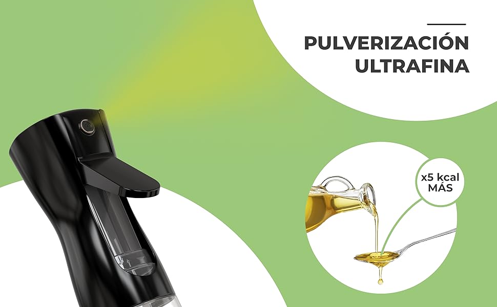Oil Sprayer. Olive Oil Spray Bottle for Cooking Air Fryer Oil Dispenser