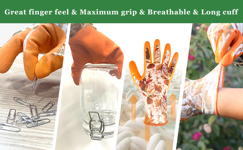 women yard work gloves