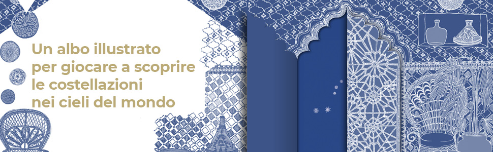 libro illustrato sulle costellazioni