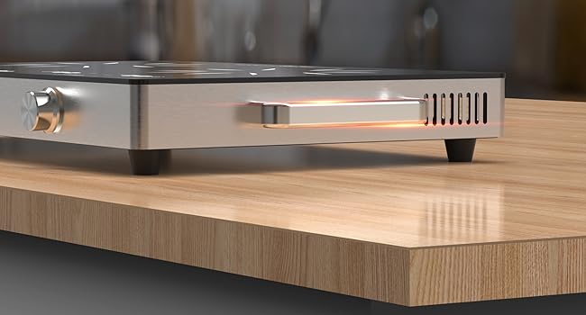 2 burner electric cooktop