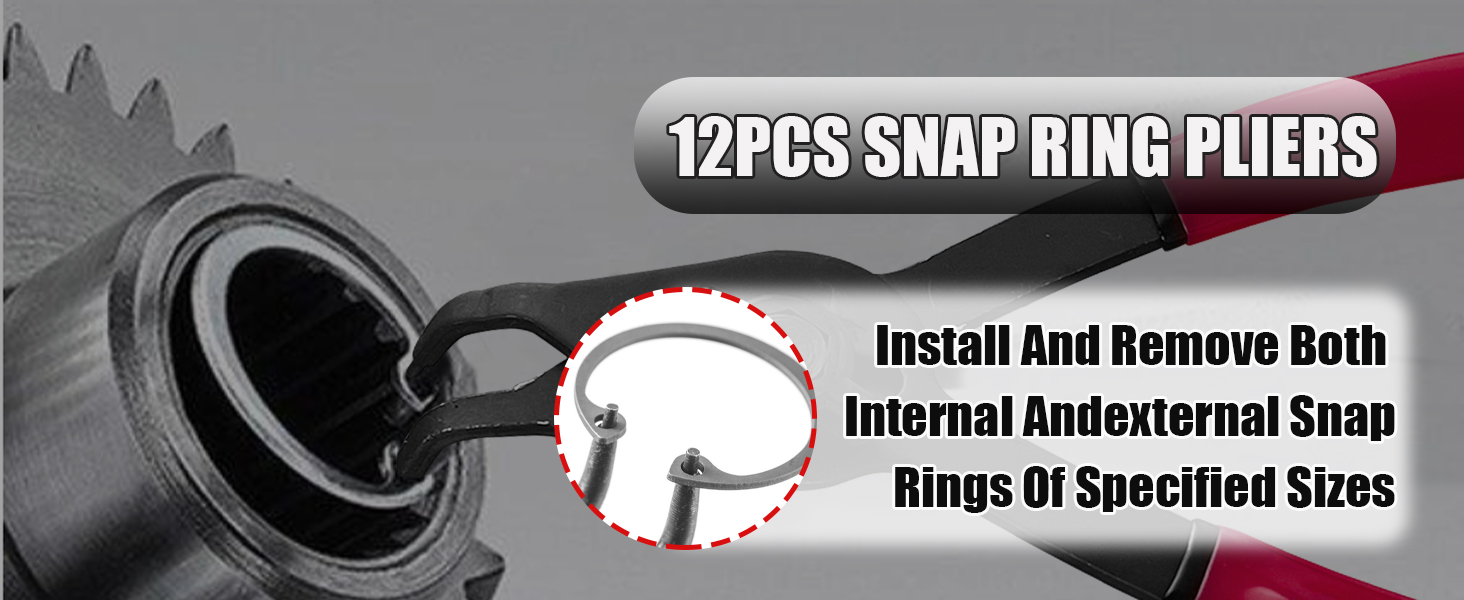 Curved Snap Ring Pliers