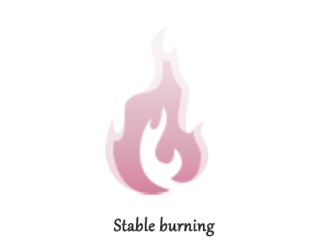 stable burning