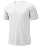TACVASEN Men's Lightweight Athletic T-Shirts Quick Dry Workout Gym Tops Short Sleeve Running Tee ...