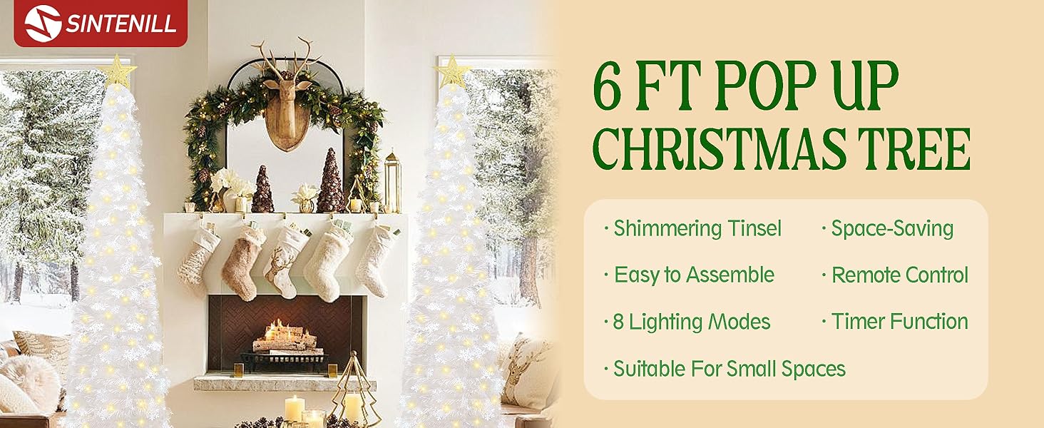 POp up Christmas tree