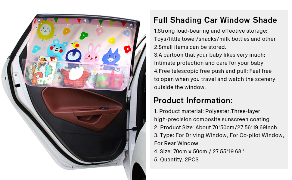 Car Sun Shade for Baby Kids