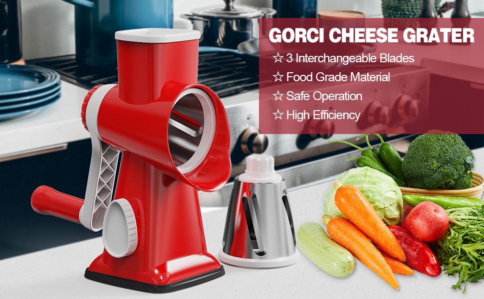 CHEESE GRATER RED