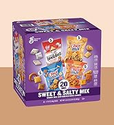 Chex Sweet & Salty Snack Variety Pack, Individually Wrapped Snack Bags, Party and Lunch Packs, Mu...