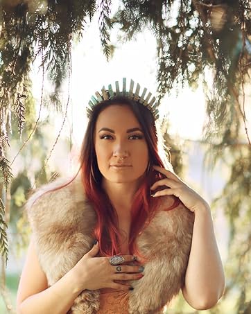 raw crystal quartz headband crown rhinestone crown hairband