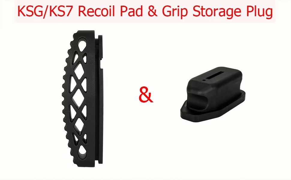 Bomeek KSG / KS7 Recoil Pad & Grip Storage Plug for Kel