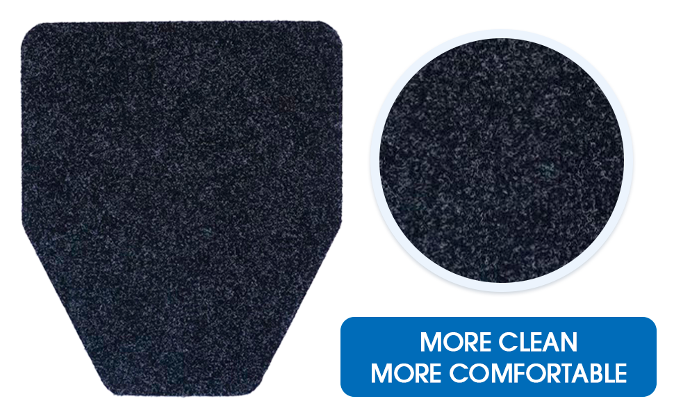 Urinal Mats Commercial Non Slip Splash Mat Floor Urinal Pads for Men Restroom Office