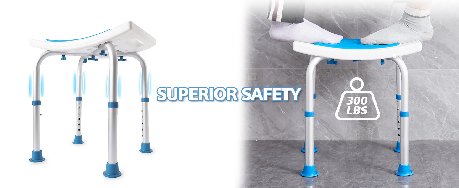 FSA/HSA Eligible Shower Chair for Inside Shower, Shower