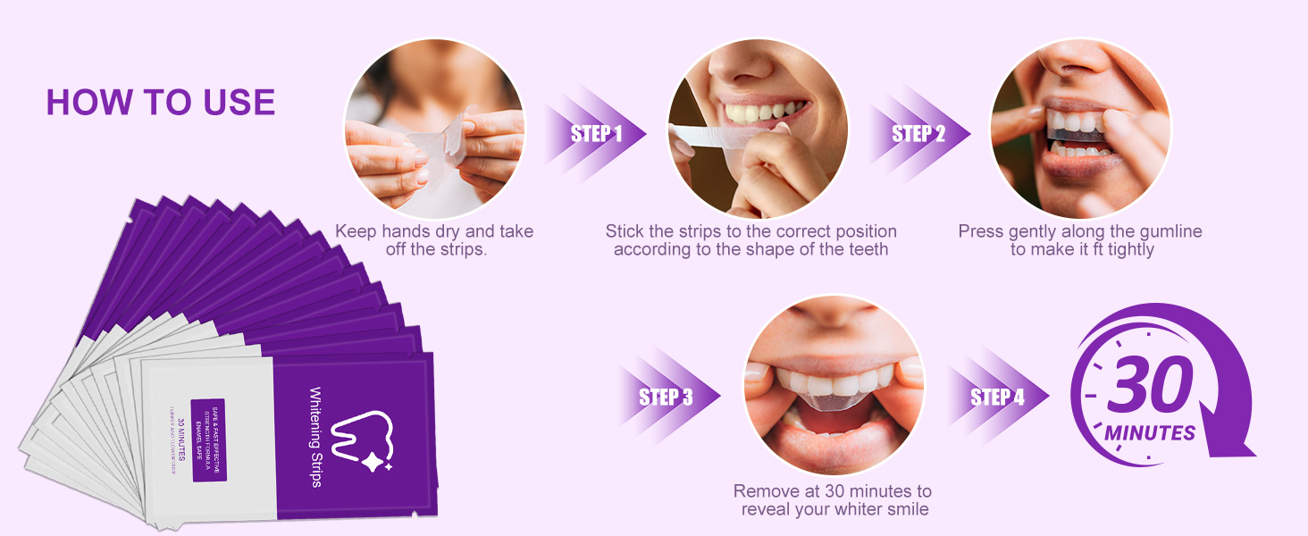 teeth whitening strips