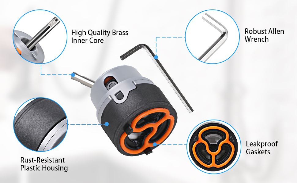 RP50587 Delta Cartridge Valve Replacement for DST Single Handle Kitchen