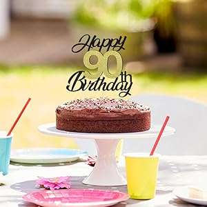 90. Kuchendekorationen