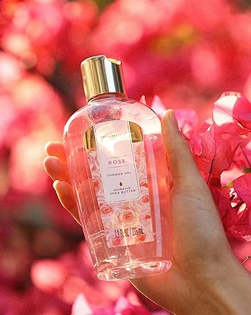 rose shower gel
