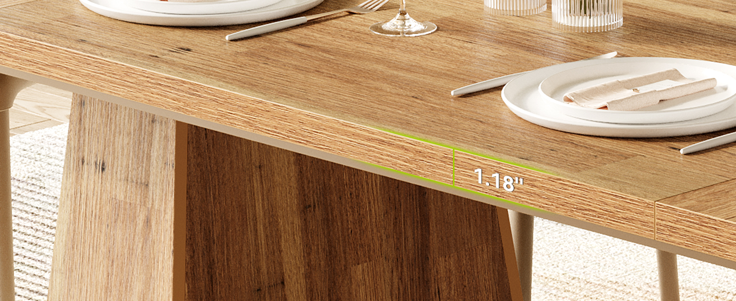 wood dining table