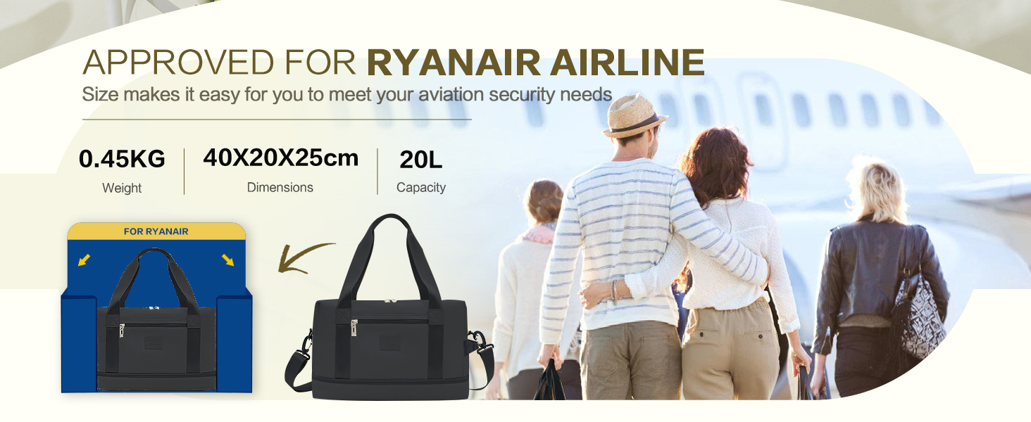 ryanaircabinbags40x20x25underseatcabinbag40x20x25
