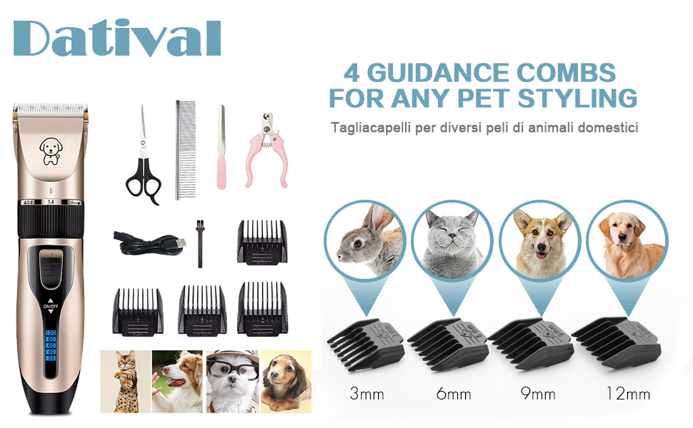 Tosatrice per Cani Professionale